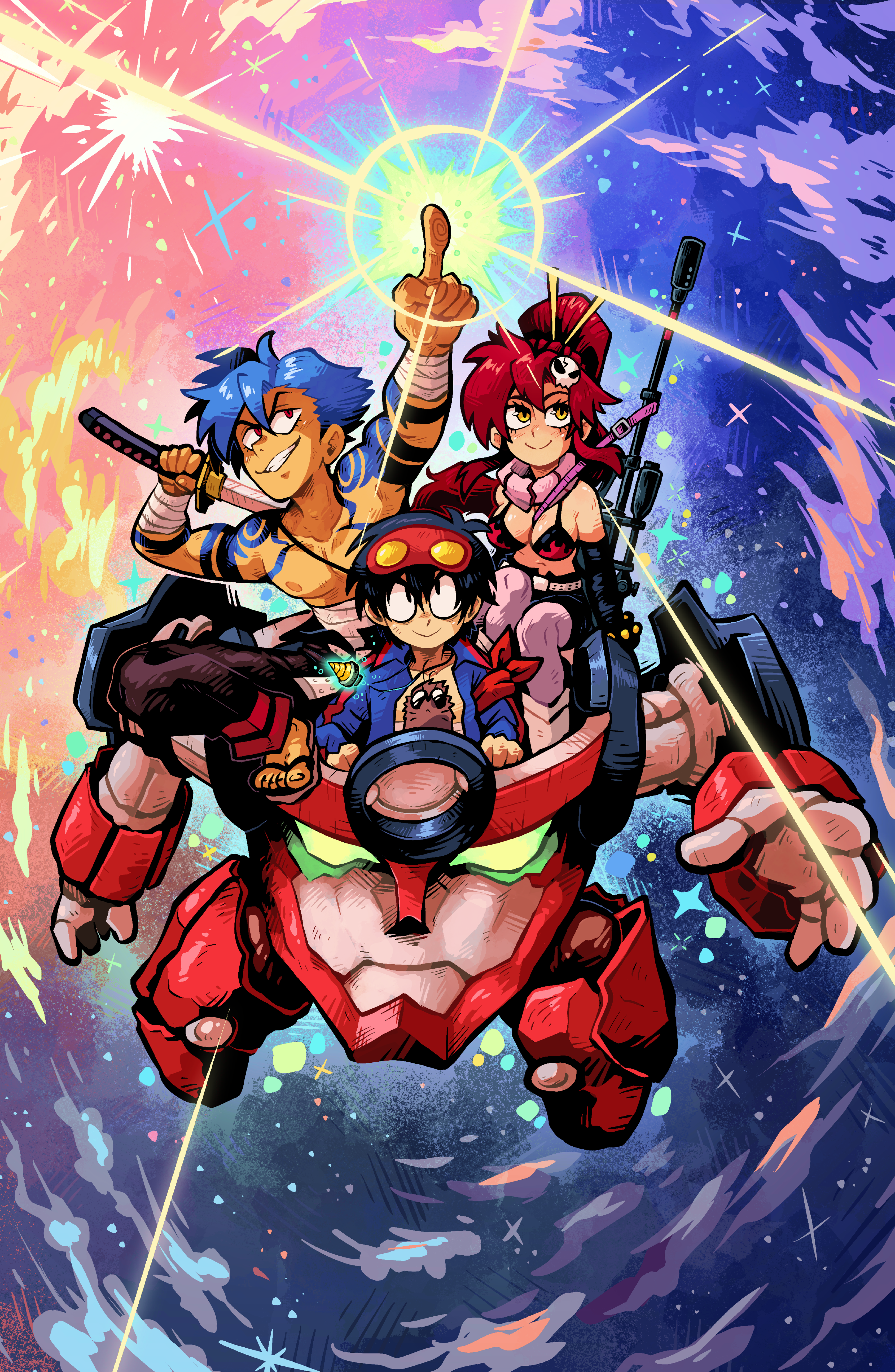 Tengen Toppa Gurren Lagann - 11 x 17 Poster Print