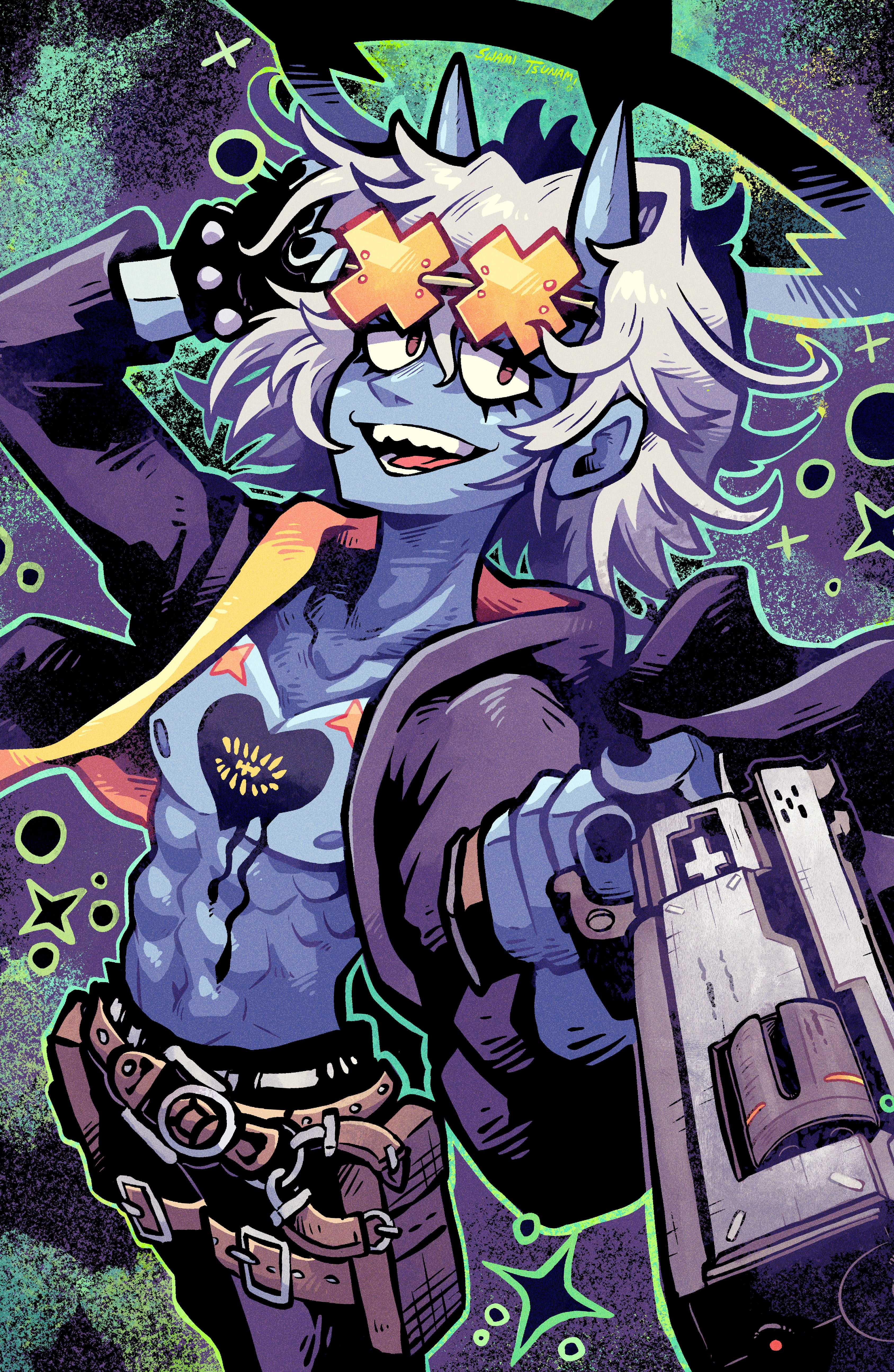 Happy Chaos - 11 x 17 Poster Print