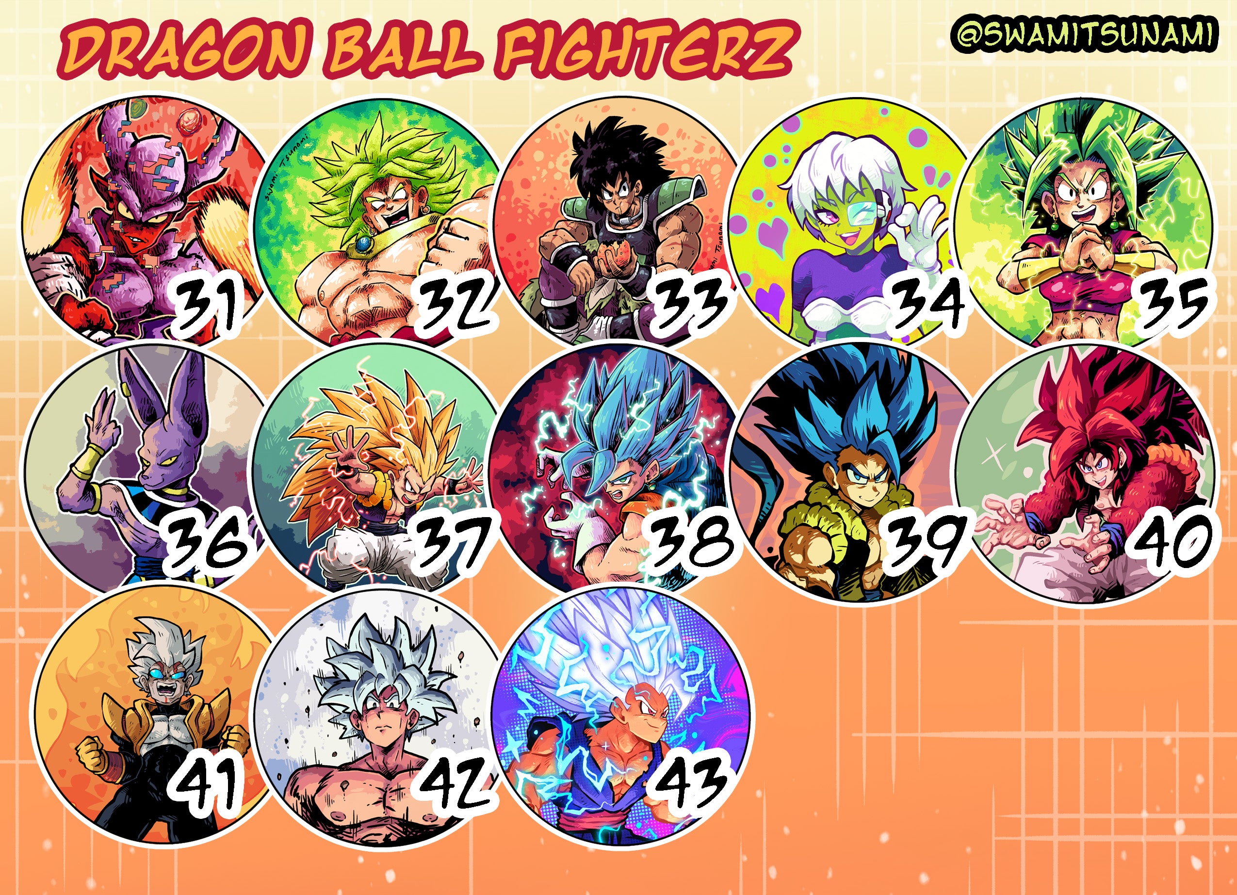 Dragonball - 1.5-Inch Pin-Back Button Series