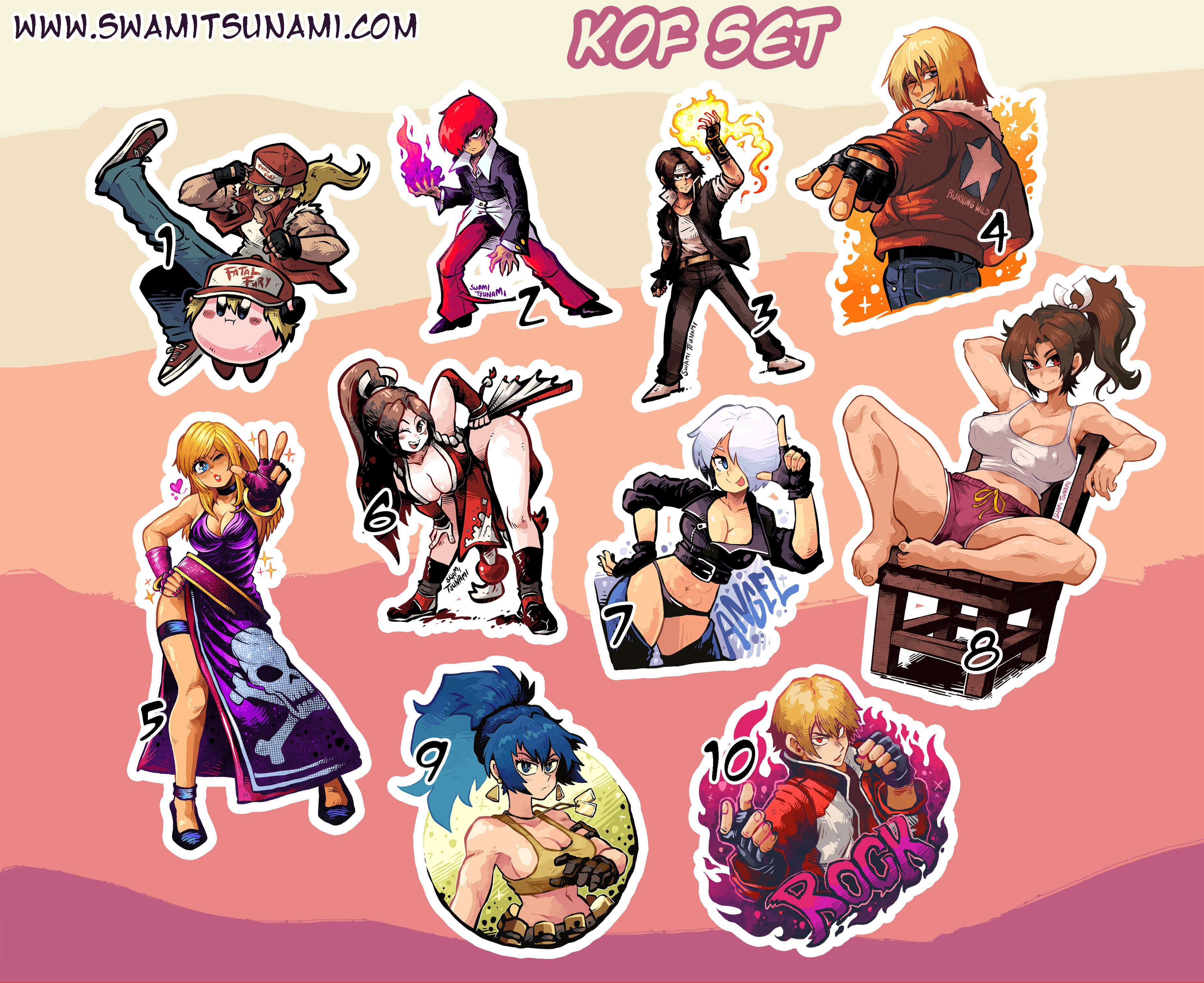 King_of_Fighters_sticker_set_9