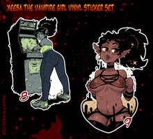 Load image into Gallery viewer, Xeeba The Vampire Girl (R18+) - Vinyl Sticker Set
