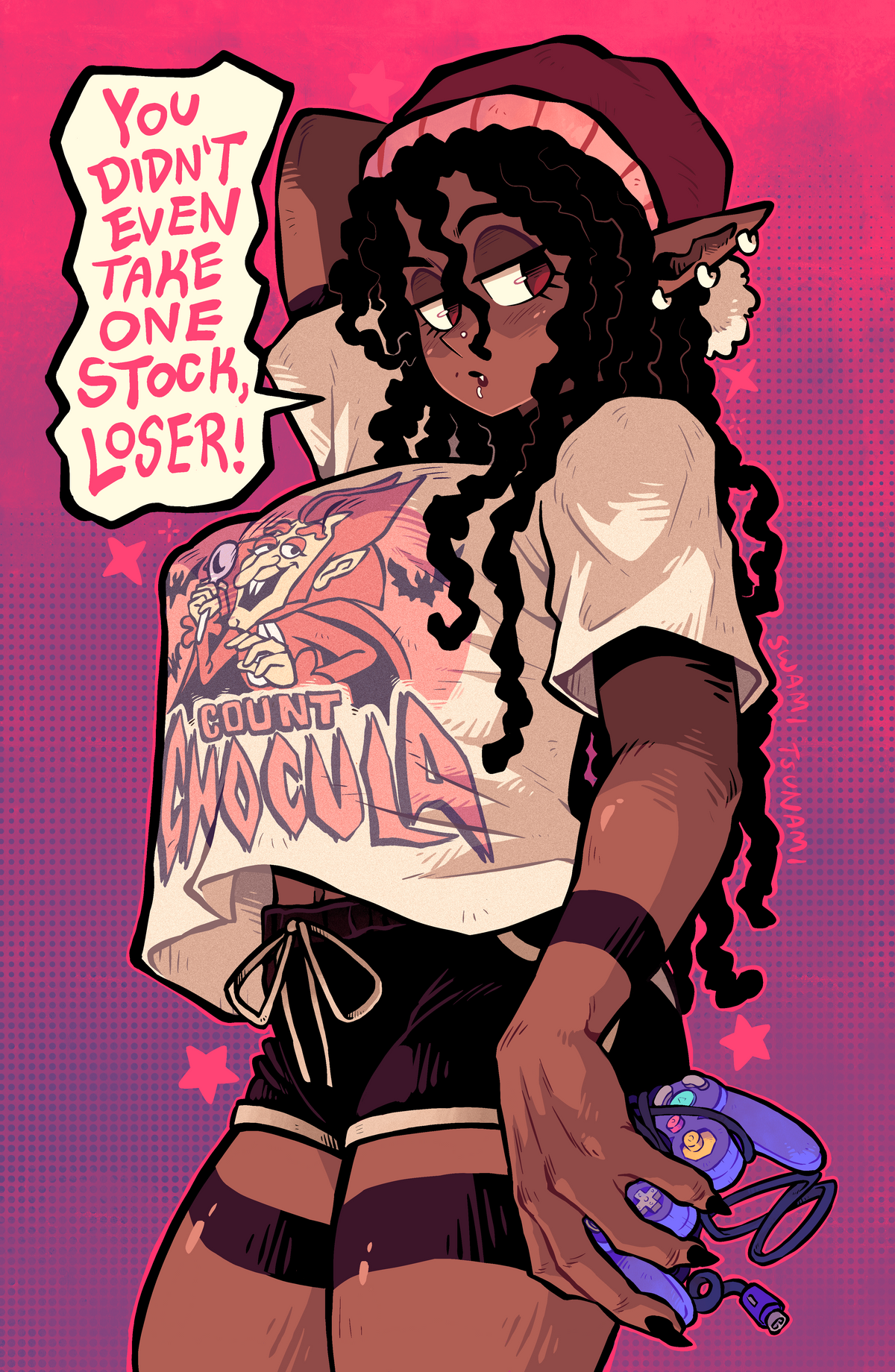 Xeeba Smashing You - 11 x 17 Poster Print