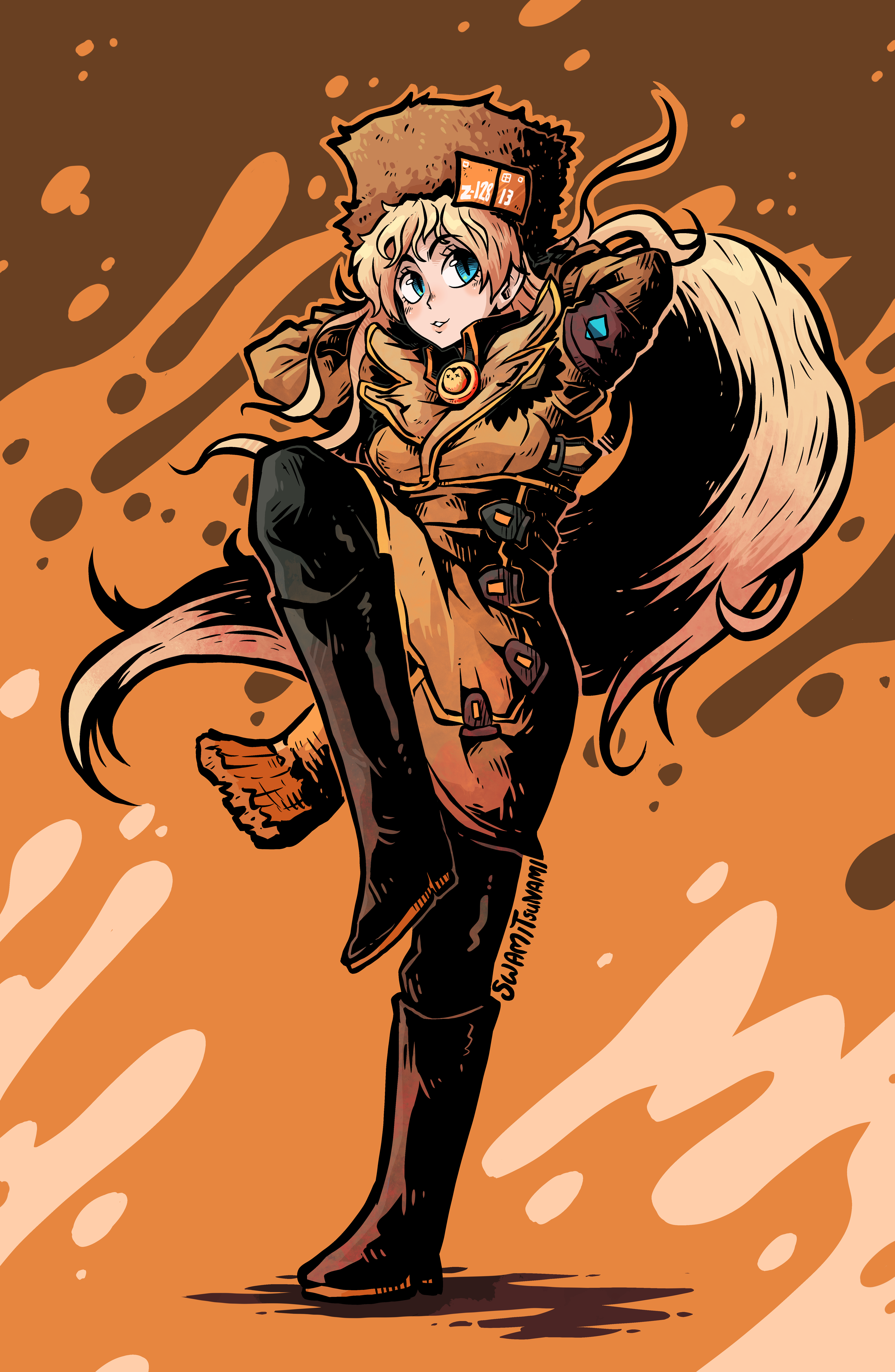 Millia Rage - 11 x 17 Poster Print