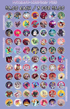Load image into Gallery viewer, Pokemon - 1.5-Inch Pin-Back Button Series

