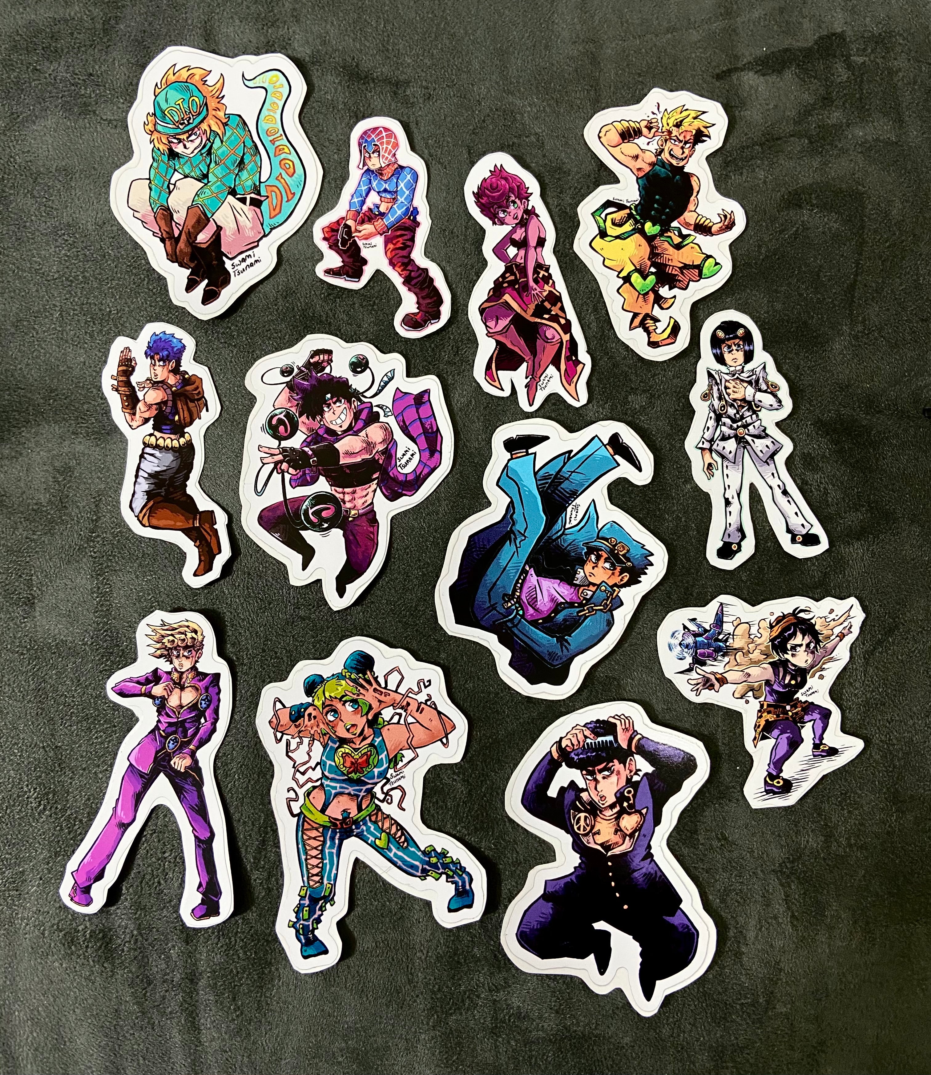 JoJo -  3" to 4" Vinyl Sticker Collection