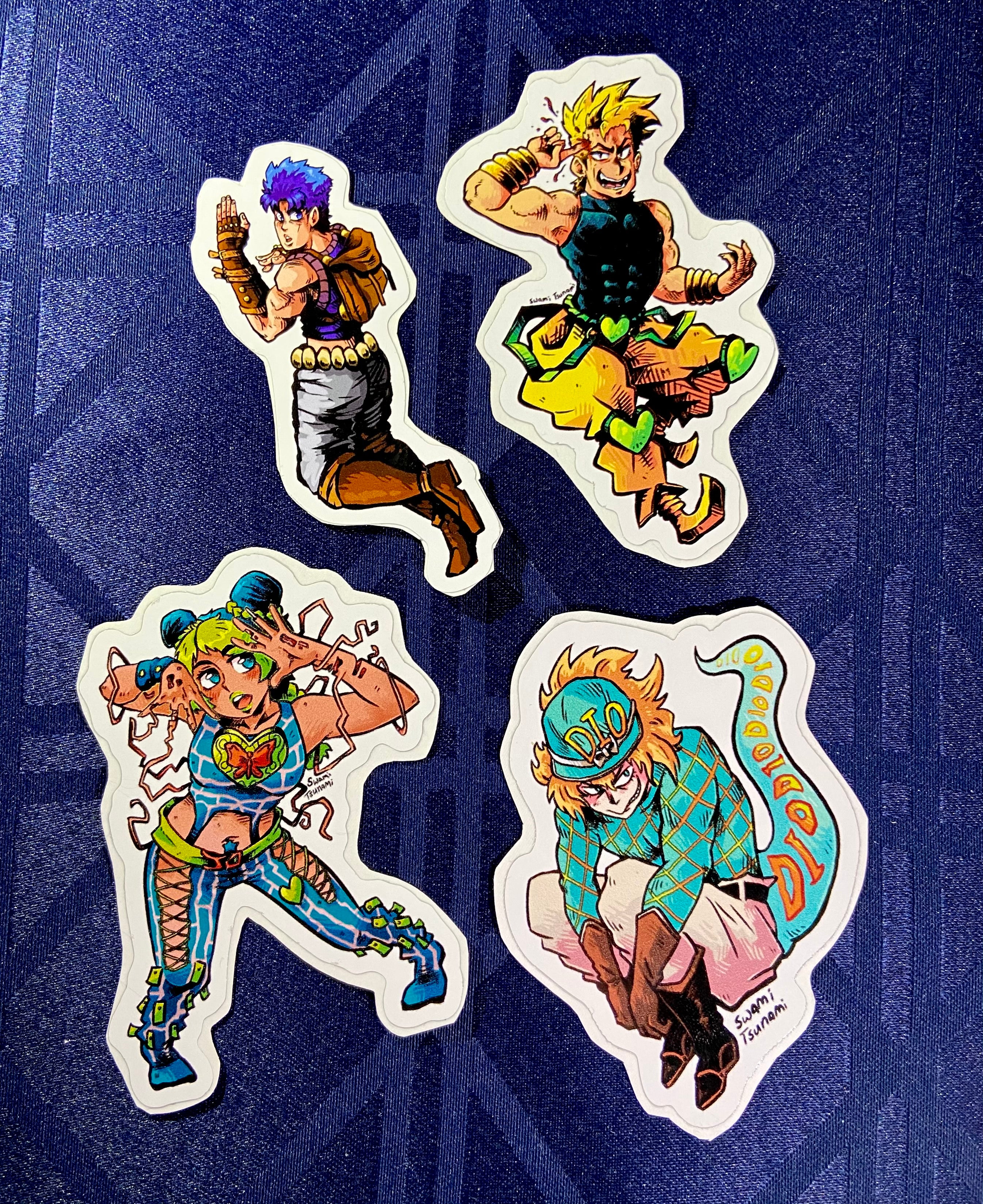 JoJo -  3" to 4" Vinyl Sticker Collection