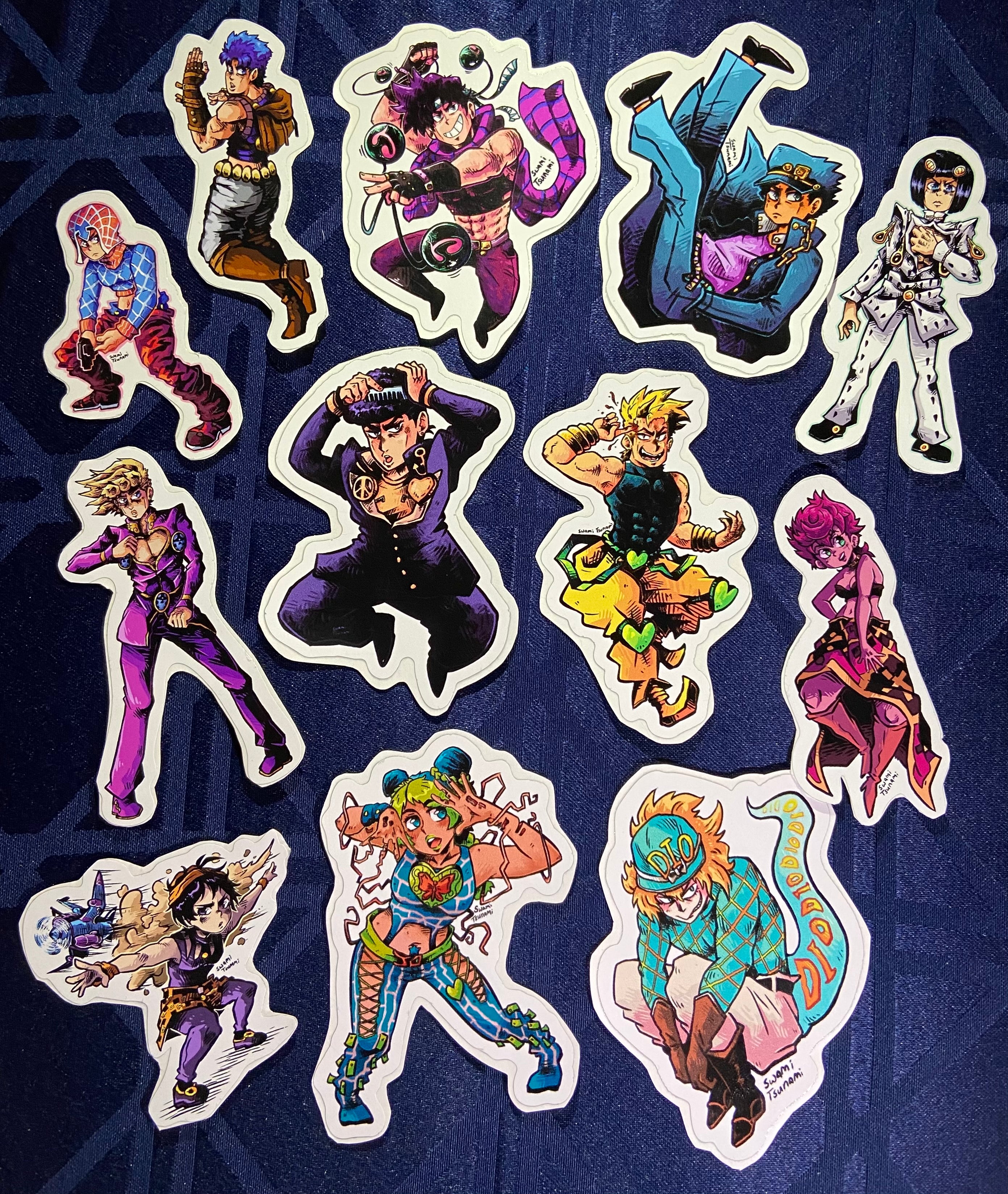 JoJo -  3" to 4" Vinyl Sticker Collection