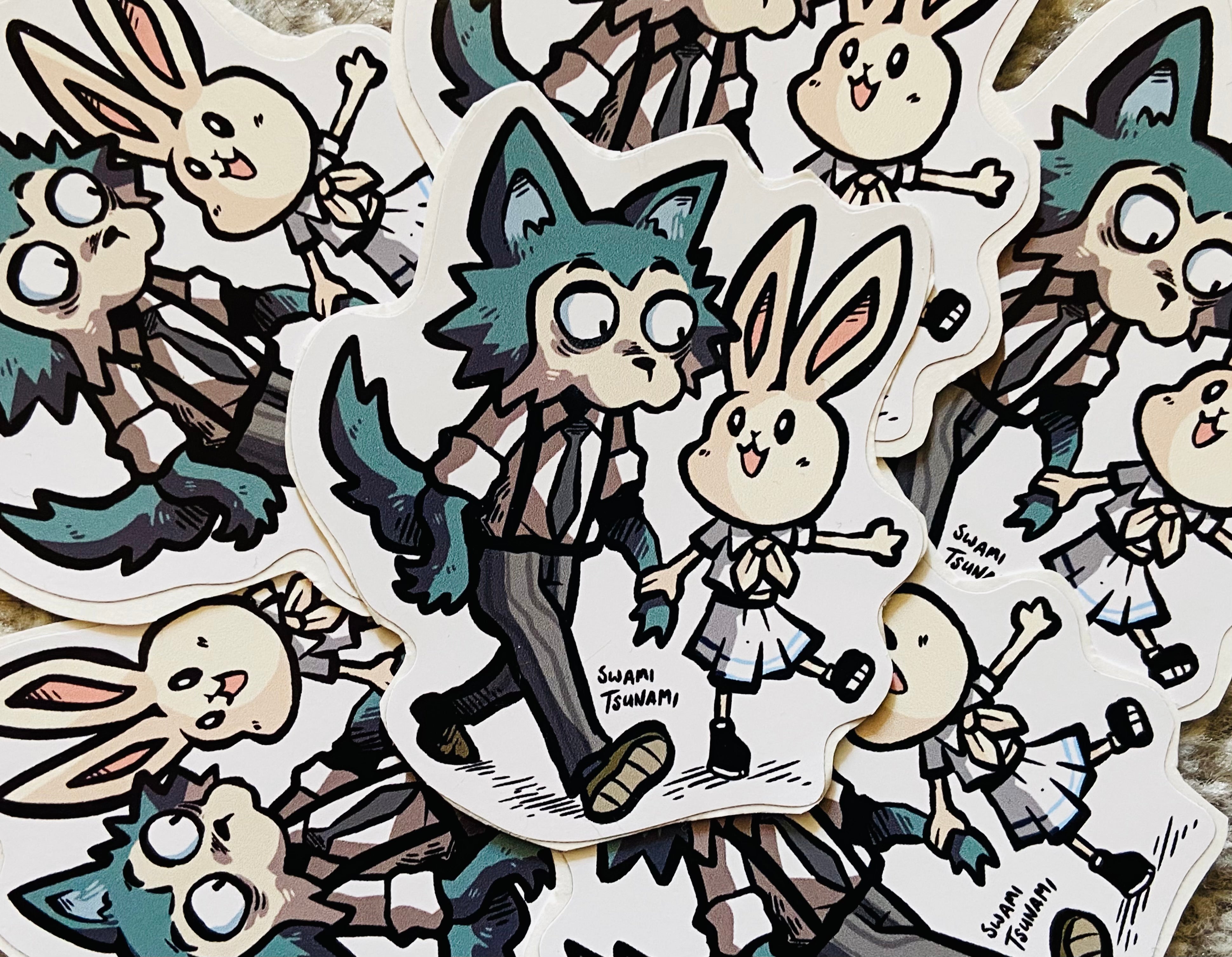 Legosi & Haru - Vinyl Sticker