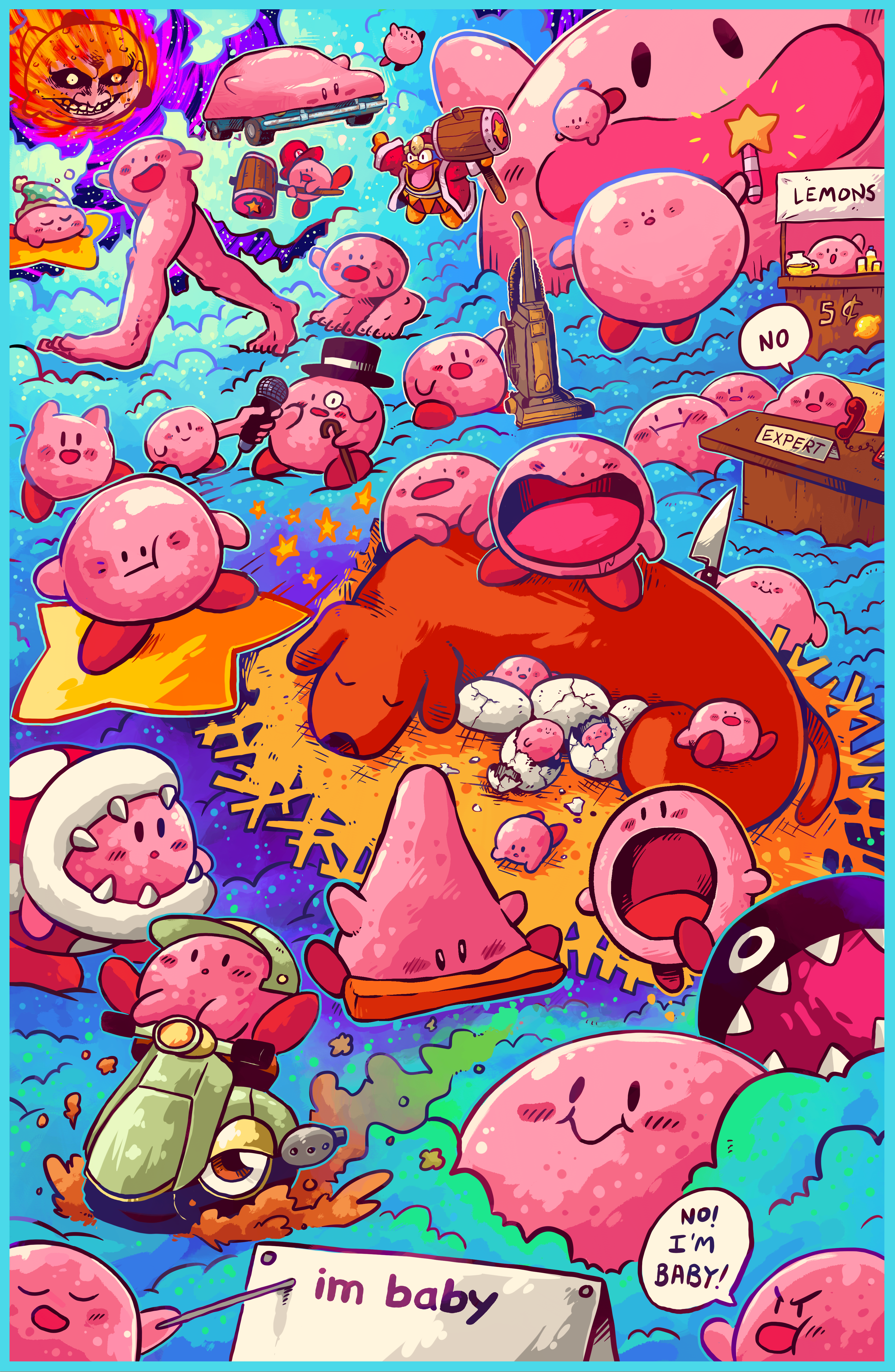 Poyo Party - 11 x 17 Poster Print