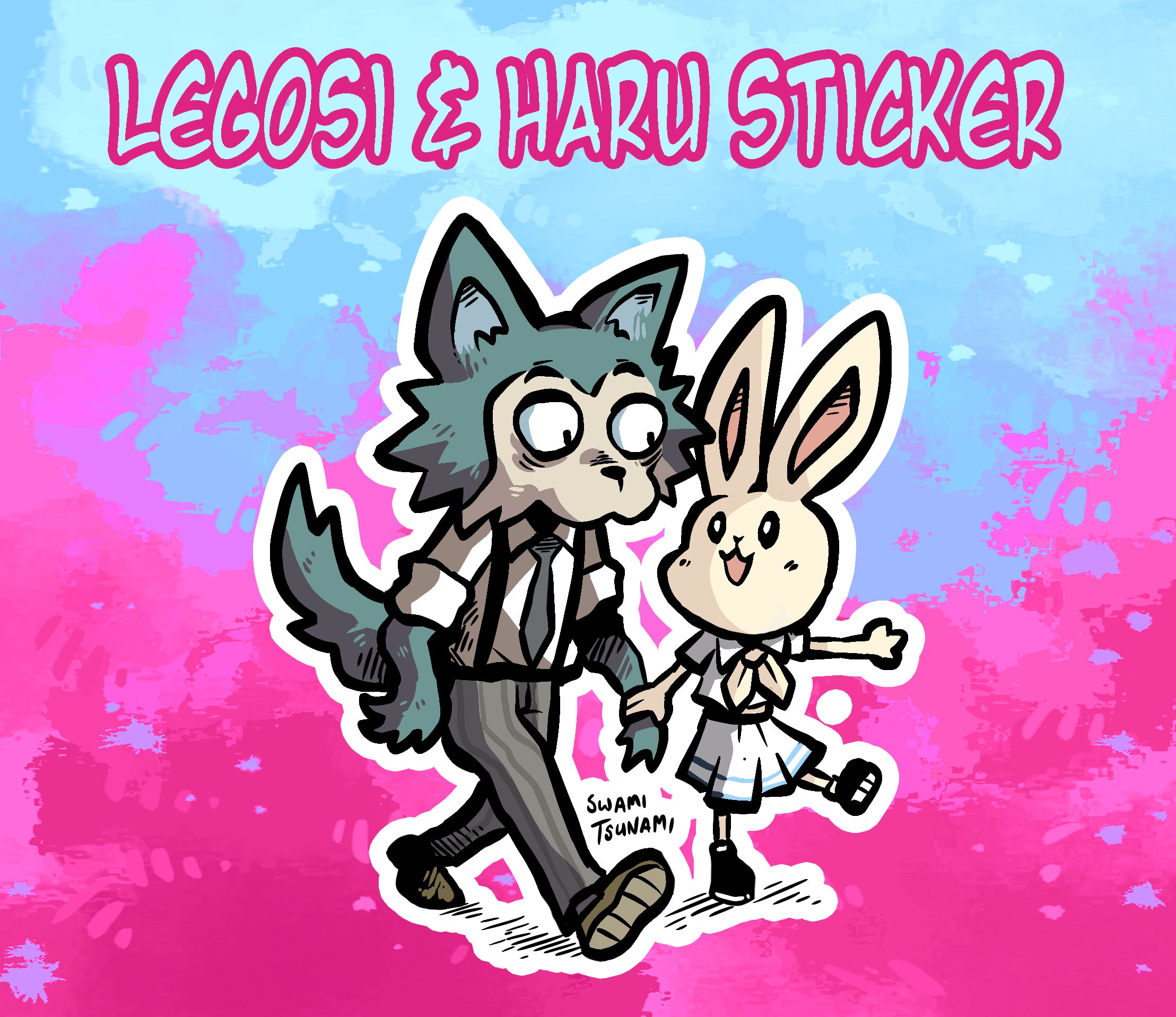 Legosi & Haru - Vinyl Sticker